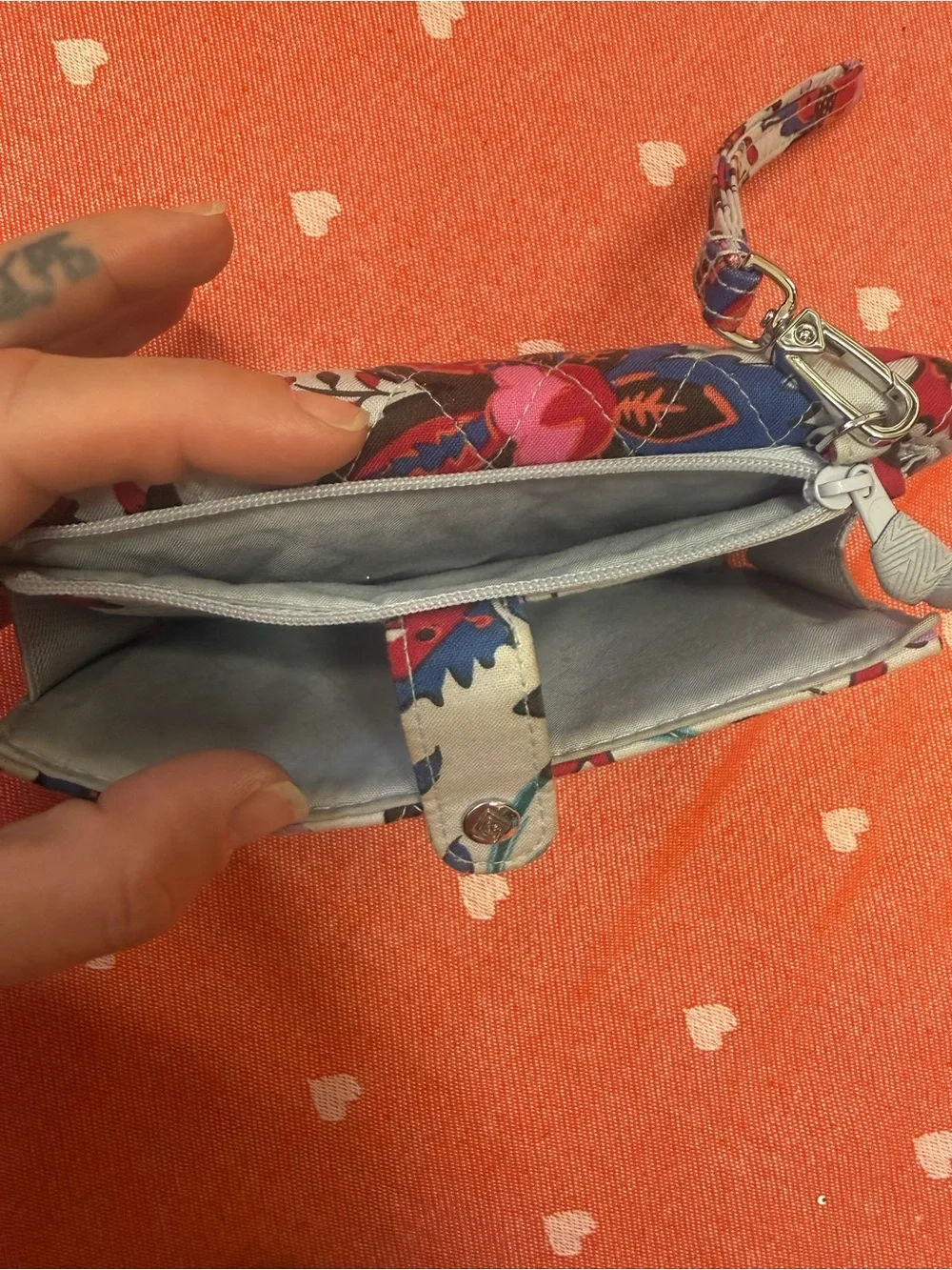 Vera Bradley smartphone wristlet in the 